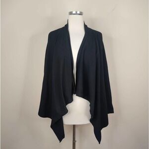 Zella Women Open Front Draped Cardigan Wrap w/ Pockets Athleisure